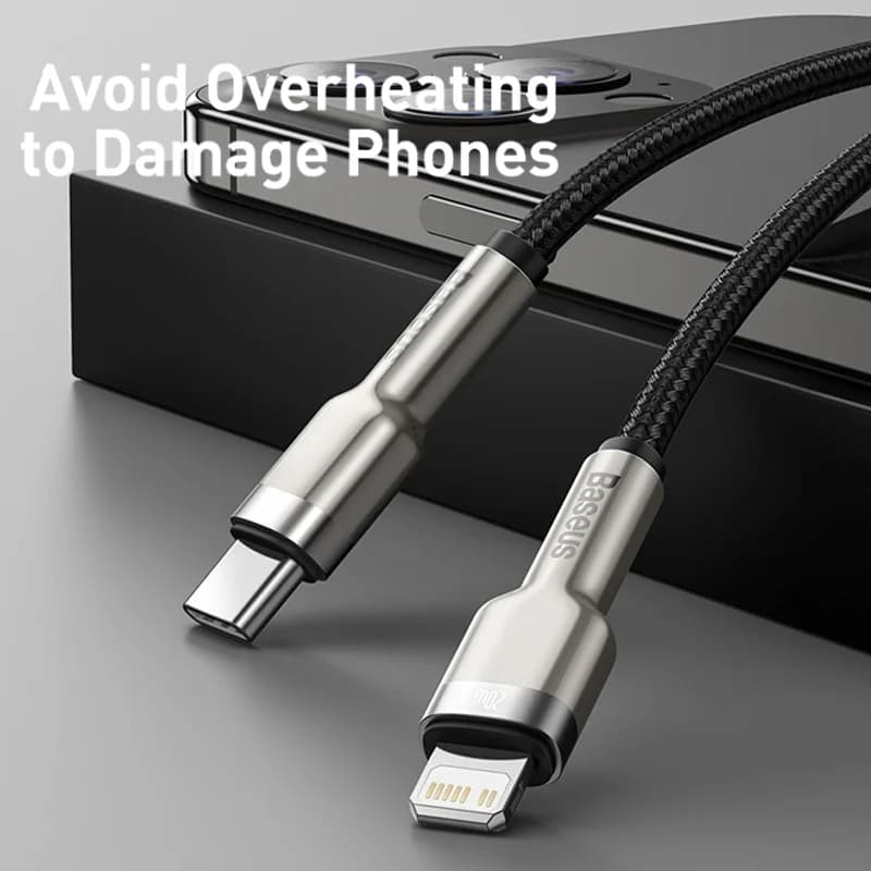Кабель для швидкої зарядки USB-C на Lightning, 20W PD